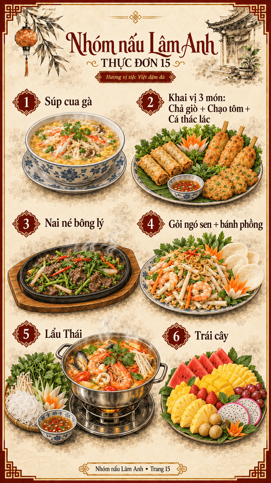 Menu 15