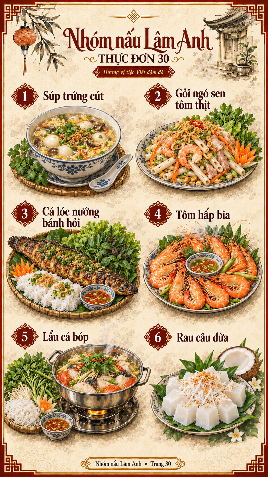 Menu 30